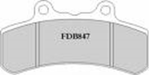 Picture of 94-97 BUELL TUBE FRAME FERODO FRONT BRAKE PADS SINTER GRIP COMPOUND ( # FDB847ST )