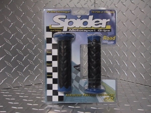 Picture of BUELL SPIDER DUAL DENSITY BLUE/BLACK ROAD GRIPS ( # 18724-35 )