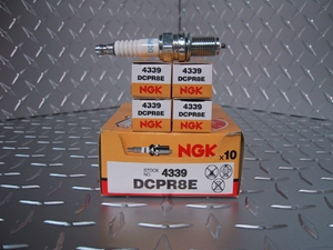 Picture of NGK DCPR7E x 4 SPARK PLUGS ( # DCPR7E.X4 )