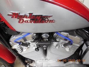 Picture of 04-06 H-D XL SPORTSTER  IRONMACHINE RACING 8MM BLUE SPARK PLUG WIRE IGNITION KIT ( # XL04.IG.BL )