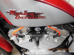 Picture of 04-06 H-D XL SPORTSTER  IRONMACHINE RACING 8MM ORANGE SPARK PLUG WIRE IGNITION KIT ( # XL04.IG.OR )
